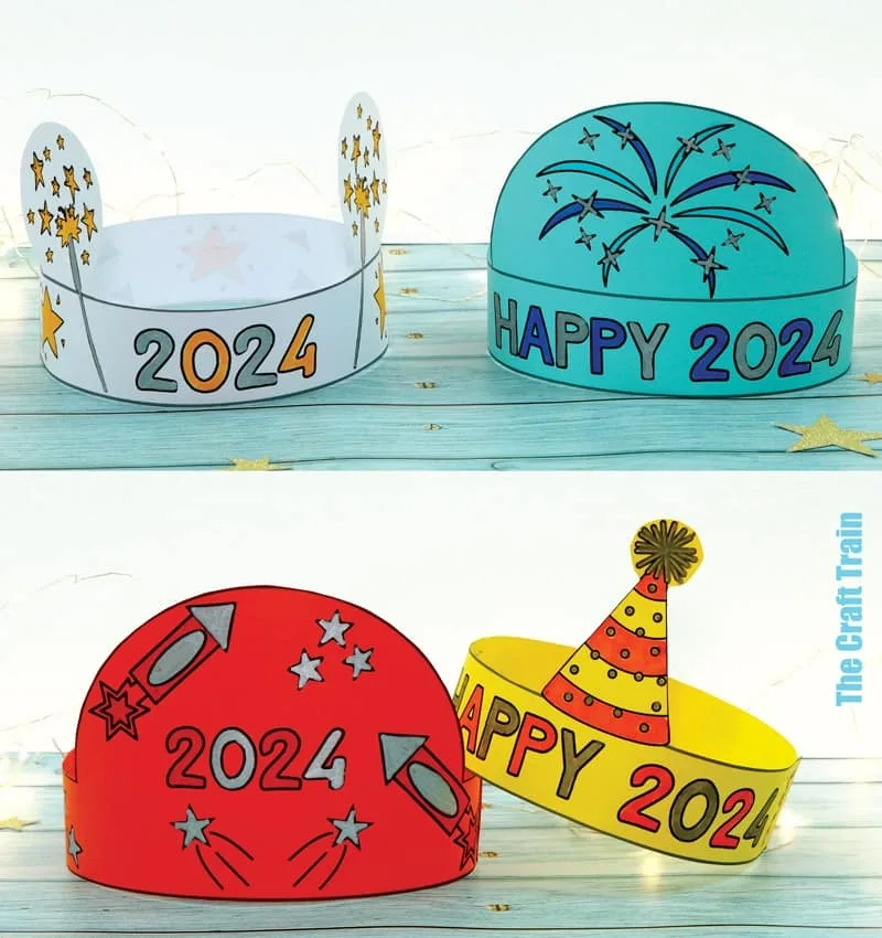 2024 New Year Party Hats 2024 New Year Party Hats