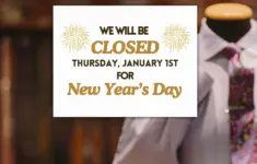 2026 Closed For New Years Printable Sign