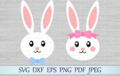 205557 Easter Bunny Svg Bunny Face Svg Easter Svg Bunny G