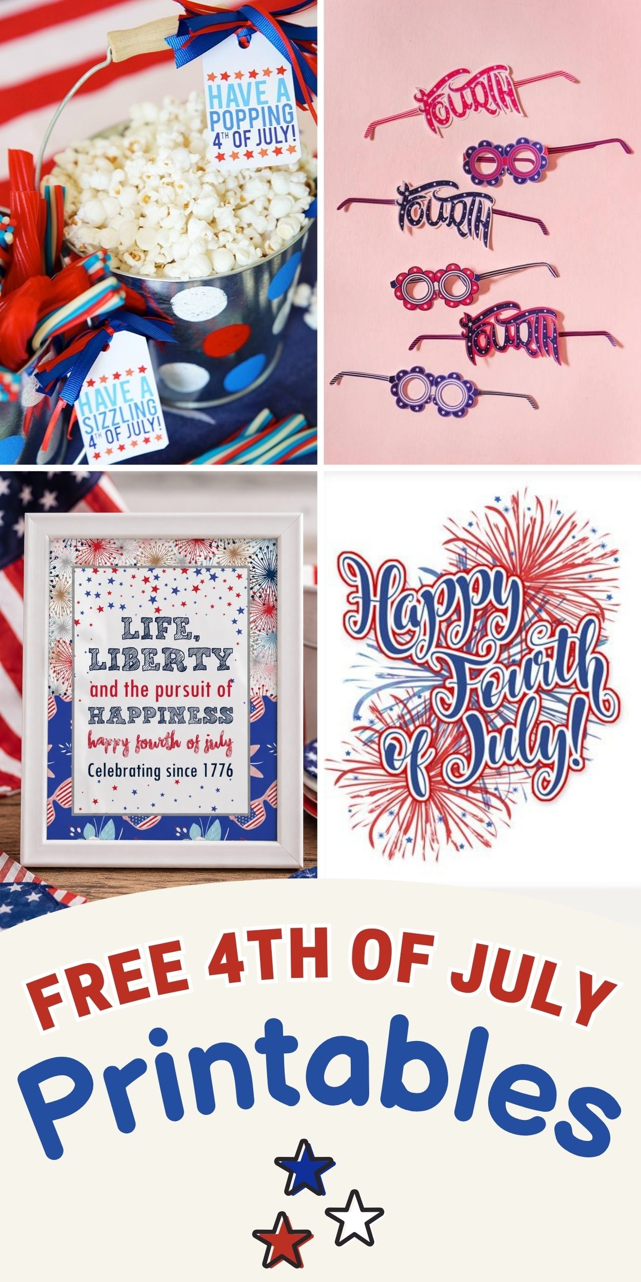 25 Free Fourth Of July Printables 25 Free Fourth Of July Printables