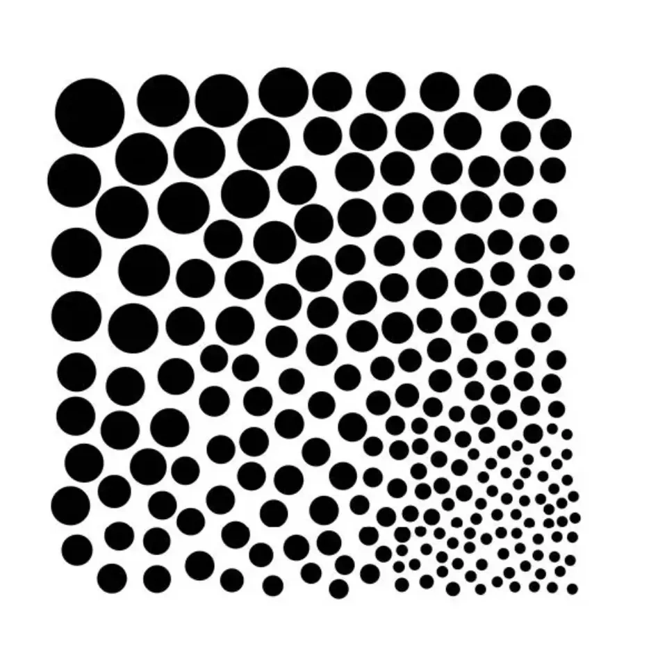 256658 Airbrush Stencil St Sf002 Circle Textures Paint Ho
