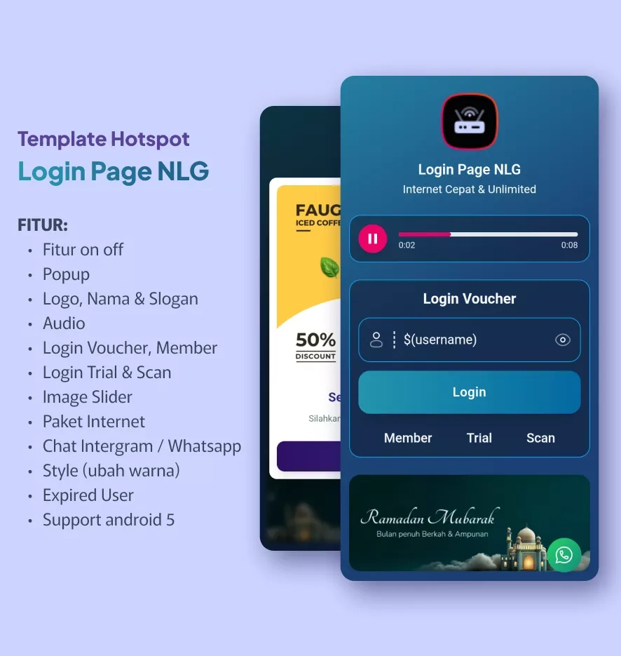 26 Modern Mikrotik Hotspot Captive Portal Templates