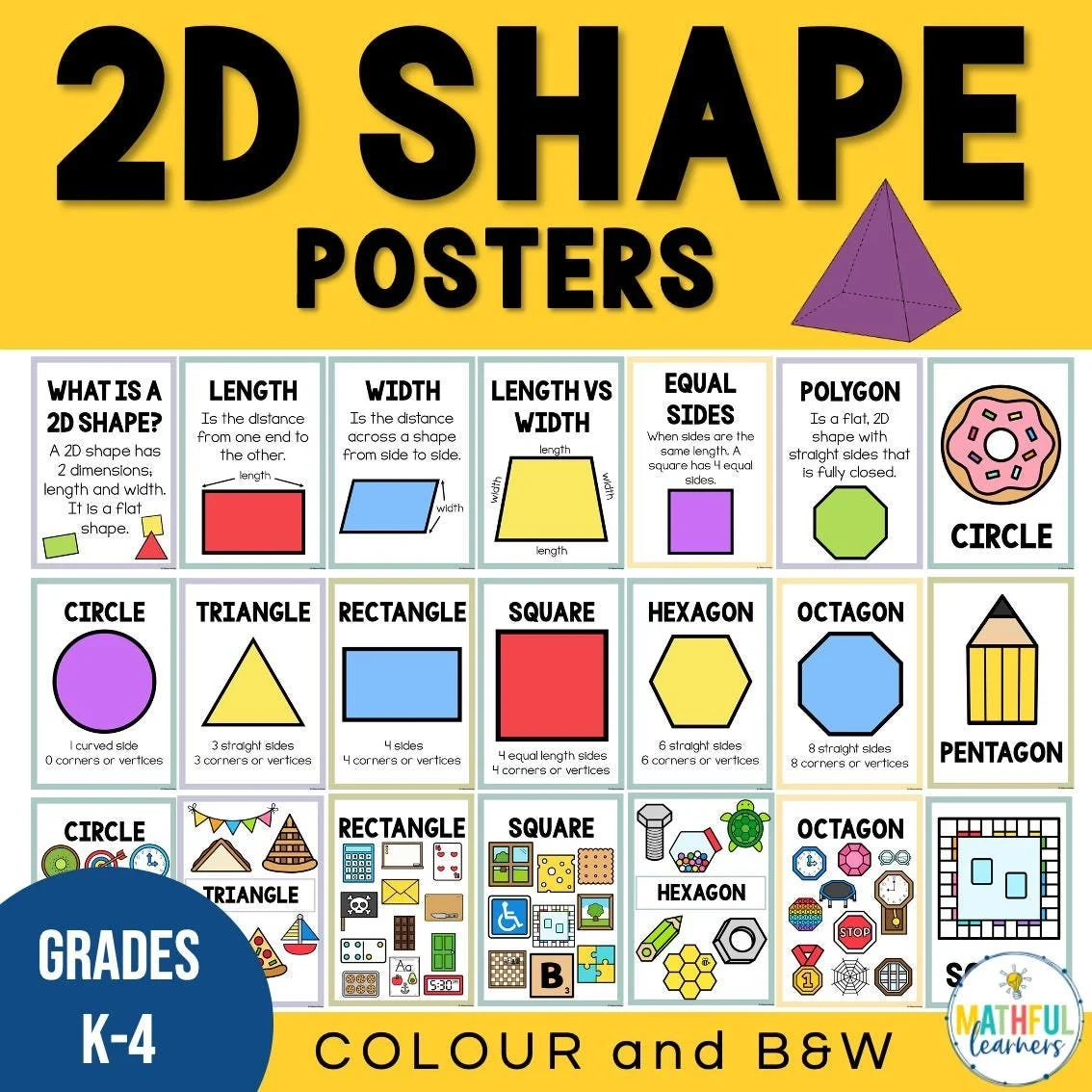 free printable 2d shape posters free printable 2d shape posters