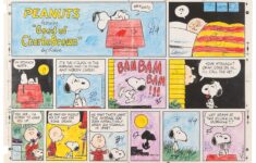 350086807230545 Charlie Brown And Snoopy Production Color Guide For A Peanuts Comic Strip
