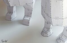 3d Papier Dackel Basteln