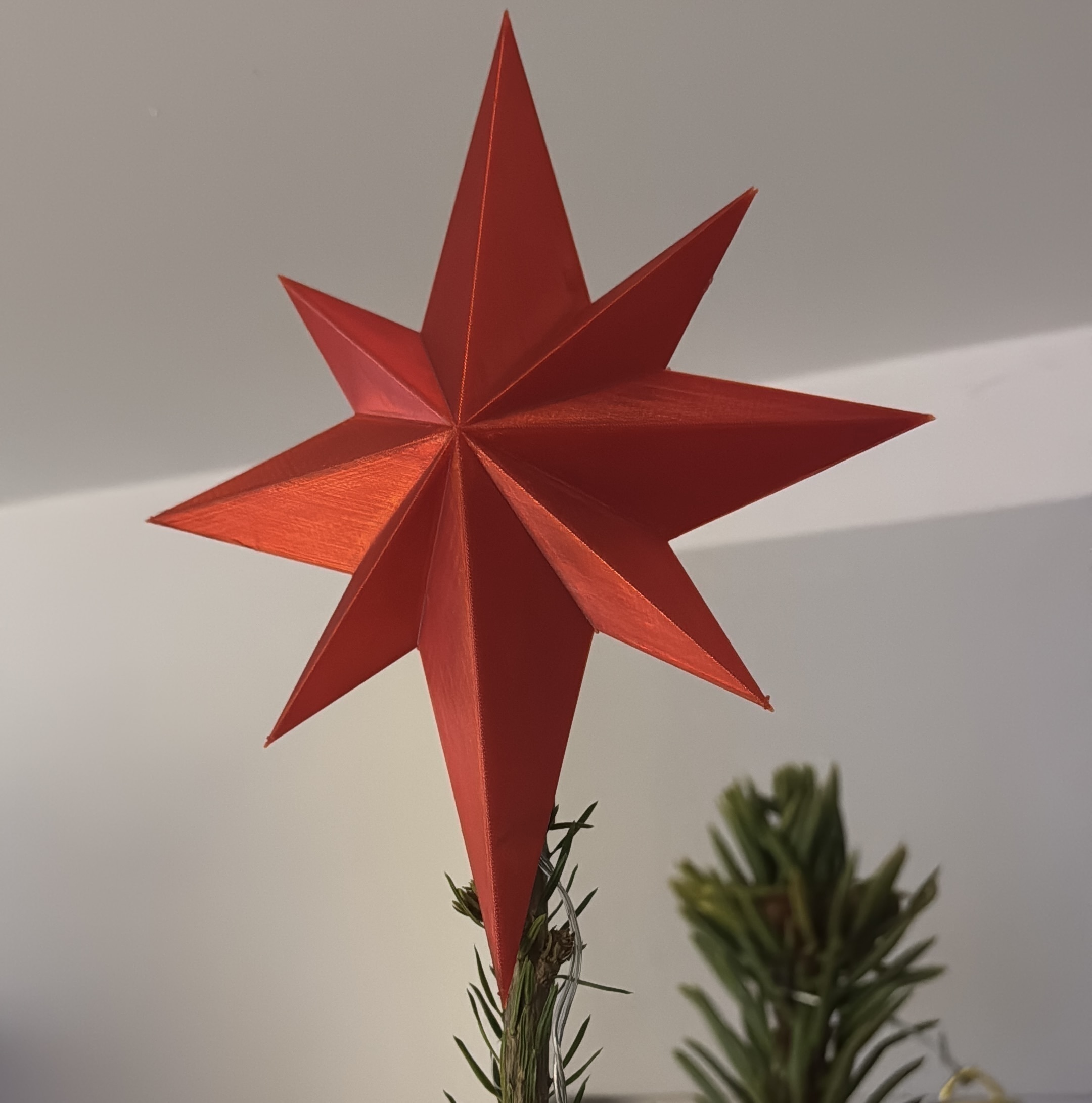 3d Printable Christmas Tree Star Topper