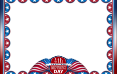 4th July Transparent PNG Frame