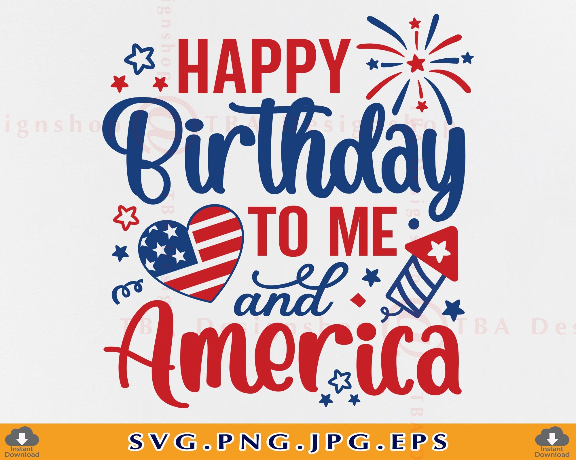 4th Of July Birthday Svg Patriotic