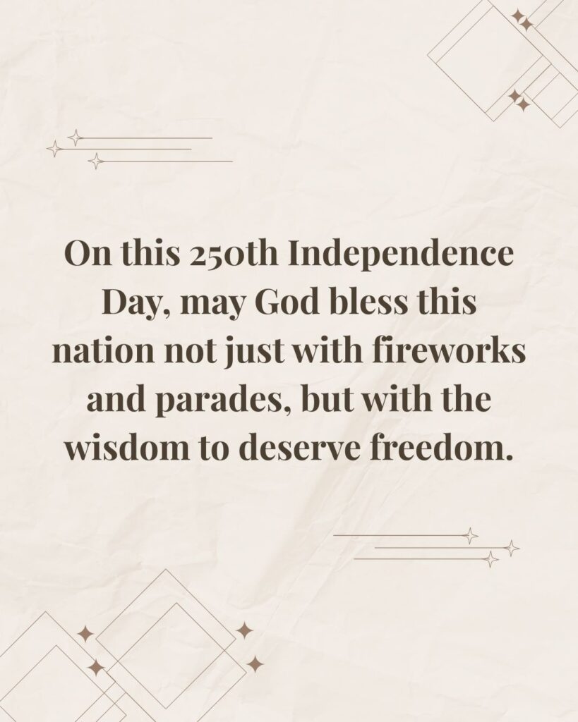 4th Of July Blessings