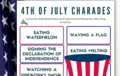 4th Of July Charades Ideas