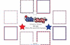 4th Of July Clipart Borders Patriotic