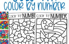 4th Of July Color By Number Pages