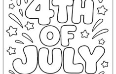 4th Of July Coloring Pages