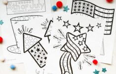 4th Of July Dot Marker Pages
