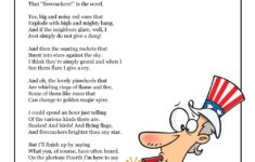 4th Of July Kids Poems