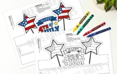 4th Of July Printable Headband Bundle
