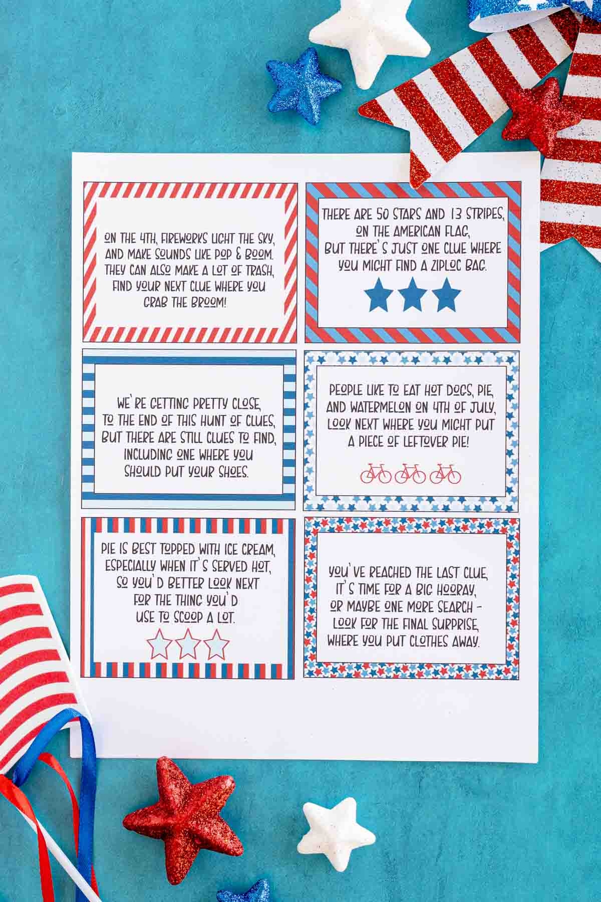 printable 4th of july scavenger hunt free ideas printable 4th of july scavenger hunt free ideas
