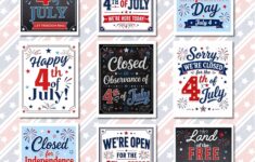 4th Of July Signs