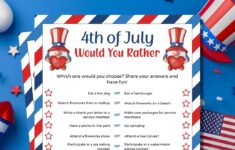 4th Of July Would You Rather 4th Of July
