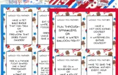 4th Of July Would You Rather Questions