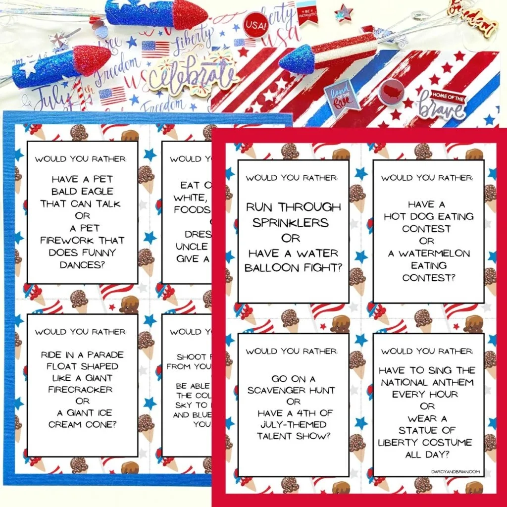 4th Of July Would You Rather Questions 4th Of July Would You Rather Questions