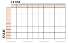 50 Square Football Grid Free Google Docs Template