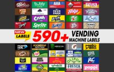 590 Vending Machine Soda Sparkling Water