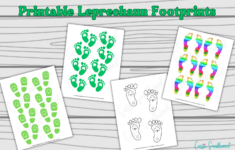 6 Fun Leprechaun Footprints Printables Free