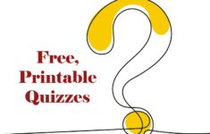 70 Printable Quizzes For Seniors