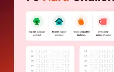75 Hard Challenge Printable