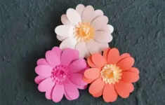 9 Easy Paper Flowers Templates