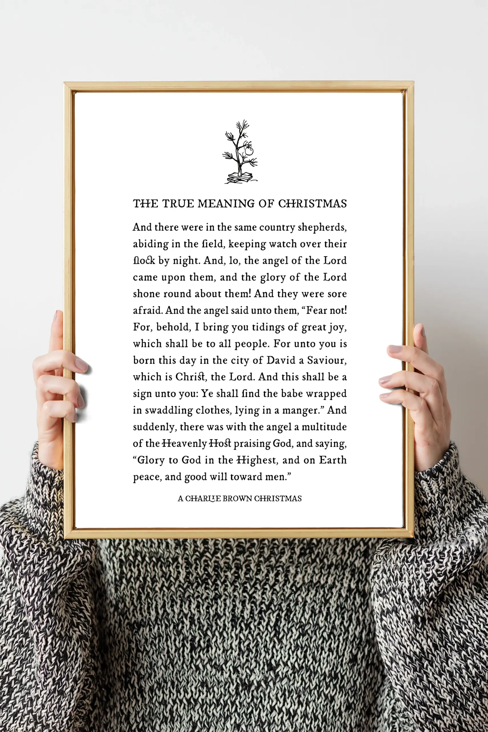 A Charlie Brown Christmas Linus Meaning