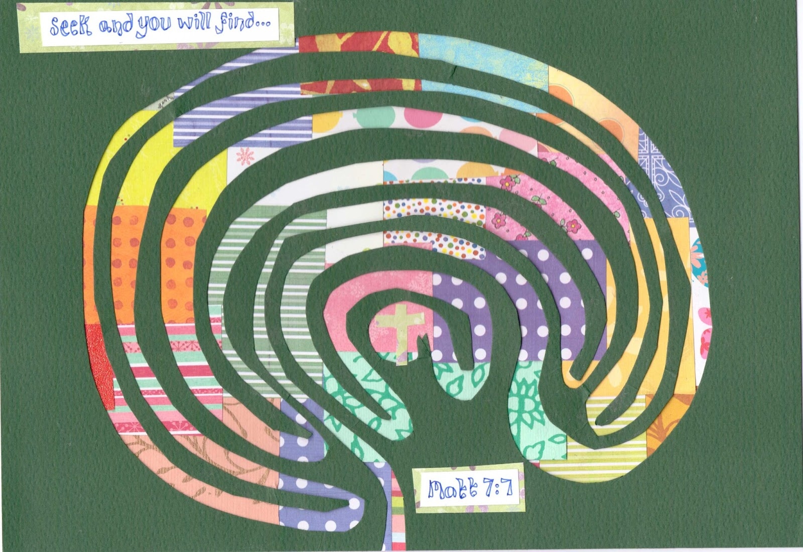 A More Colourful Finger Labyrinth To A More Colourful Finger Labyrinth To