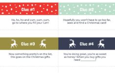 A Spirited Christmas Scavenger Hunt