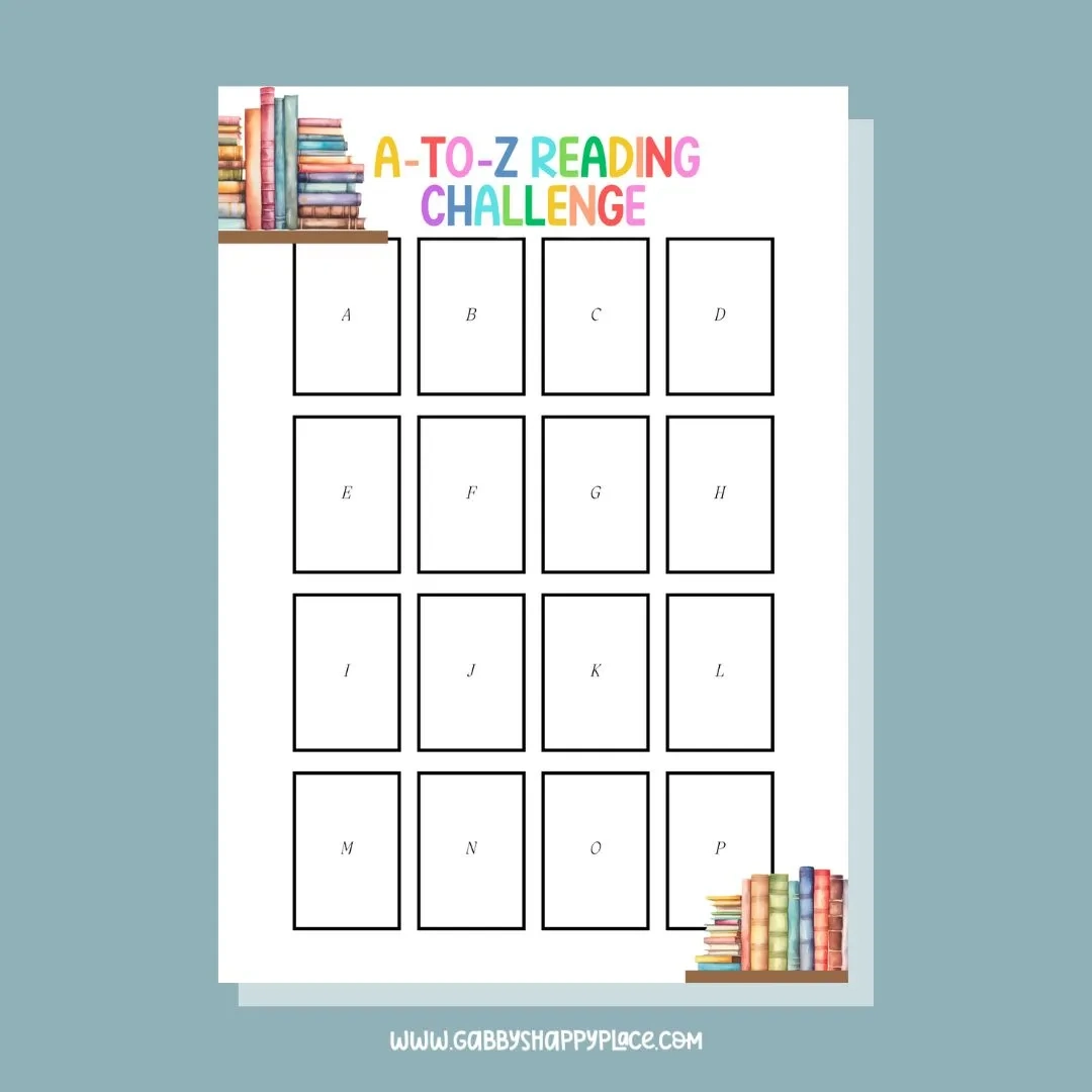 A To Z Reading Challenge A To Z Reading Challenge