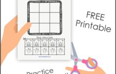 A Twist On Tic Tac Toe Free Printable