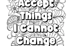 Al Anon Recovery Coloring Page For