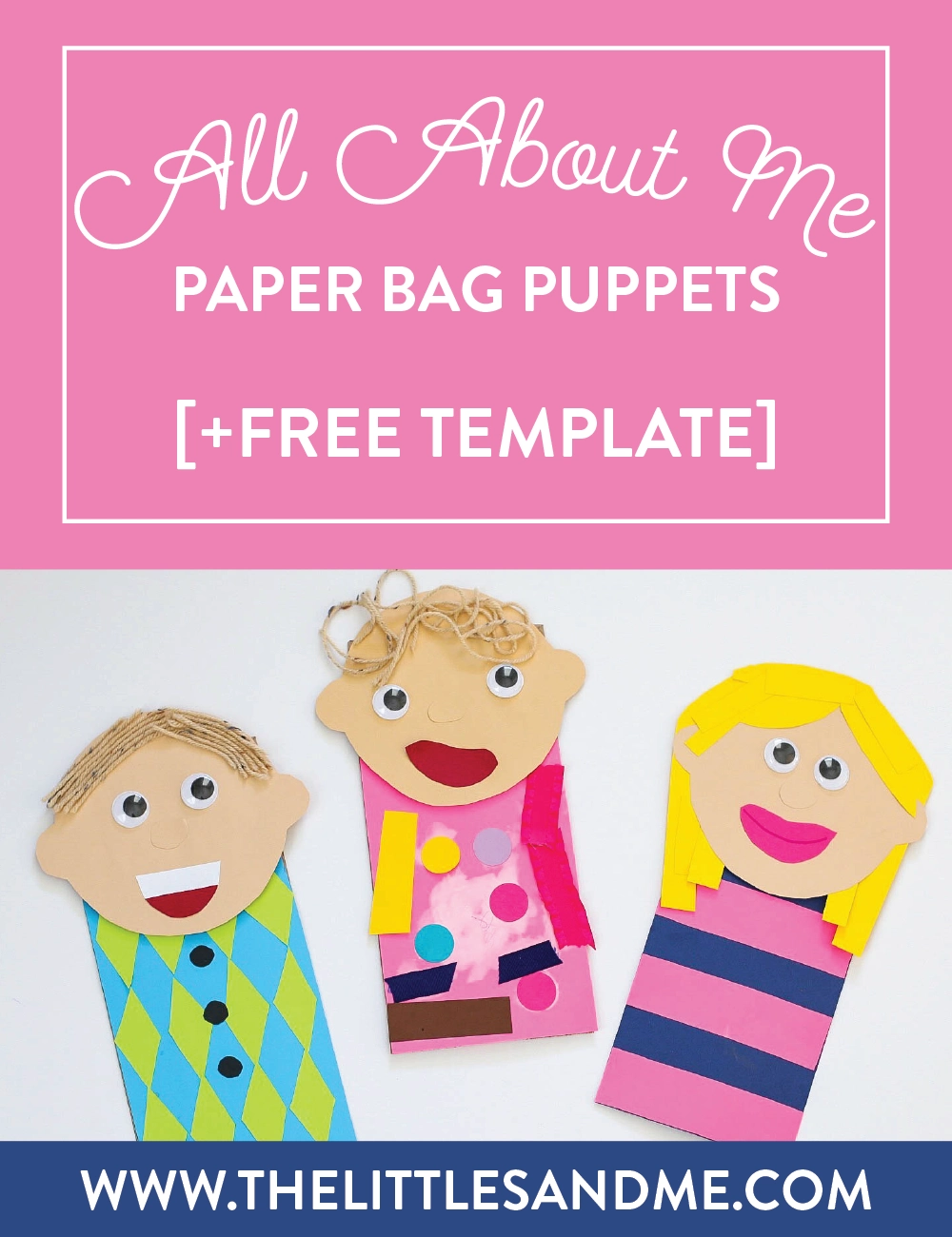 All About Me Paper Bag Puppets