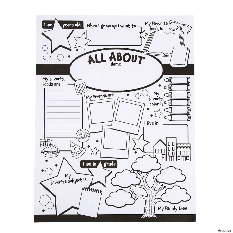 free printable all about me poster free printable all about me poster