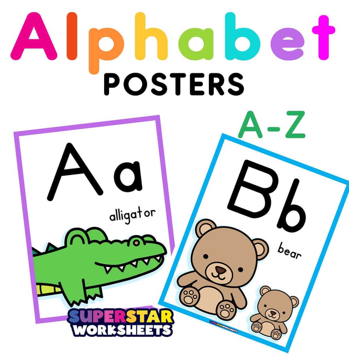 Alphabet Posters Alphabet Posters