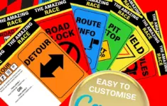 Amazing Race Clues Printable Template