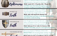 Armor Of God Free Printout Copy
