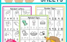 Asl Worksheets