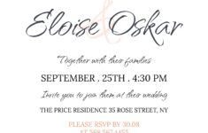 Autumn Wedding Invitation Free Google Docs Template