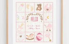 Baby Announcement Chart