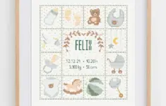 Baby Announcement Chart