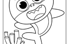 Baby Shark Coloring Pages