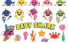 Baby Shark Svg Bundle