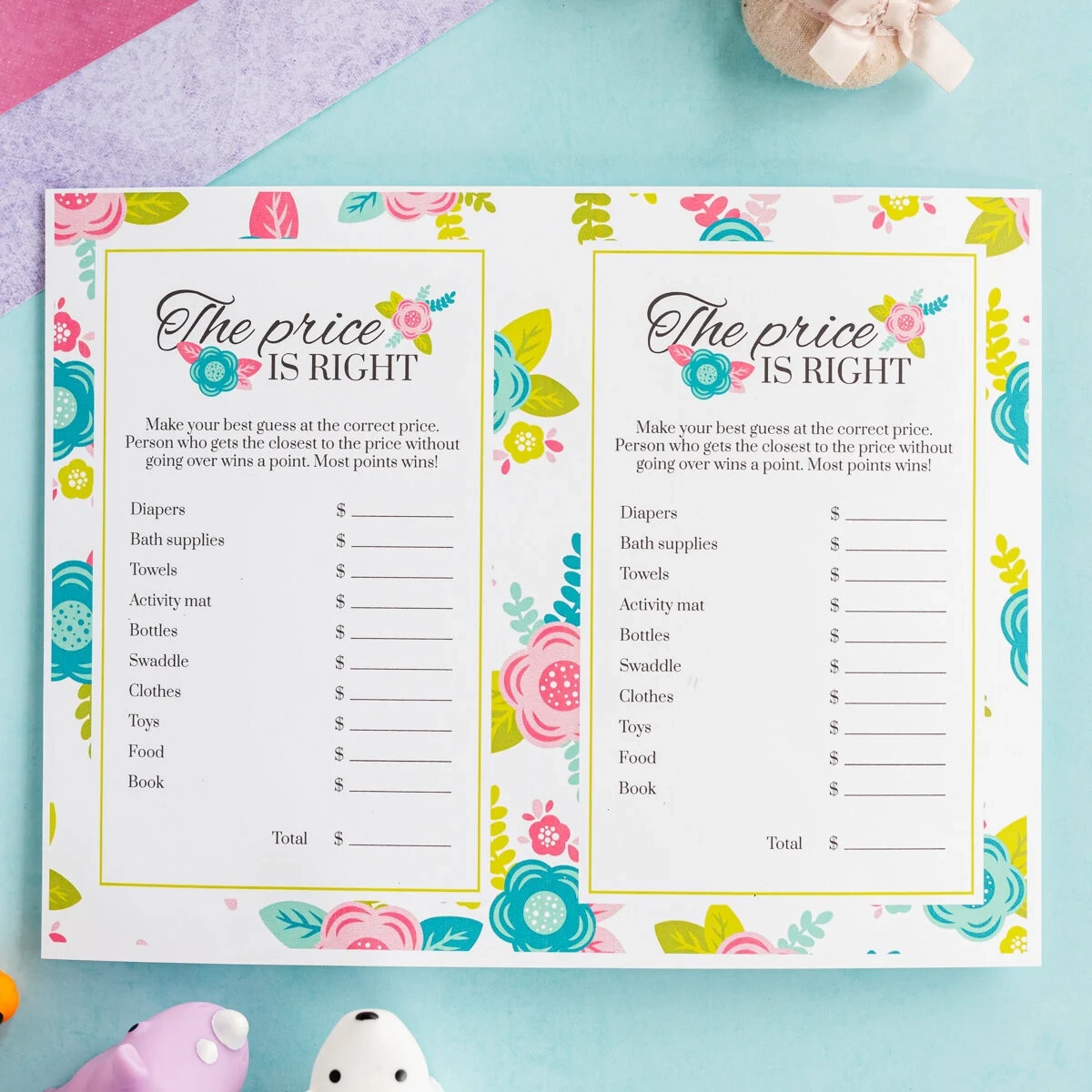 Baby Shower Price Is Right