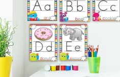 Back To School Alphabet Posters Free